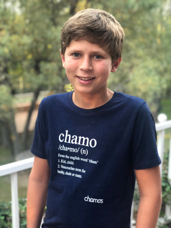 Camiseta Niño: CHAMO - Chamos - In Aid of the Children of Venezuela