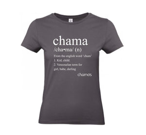 Camiseta mujer CHAMA - Fundación Chamos